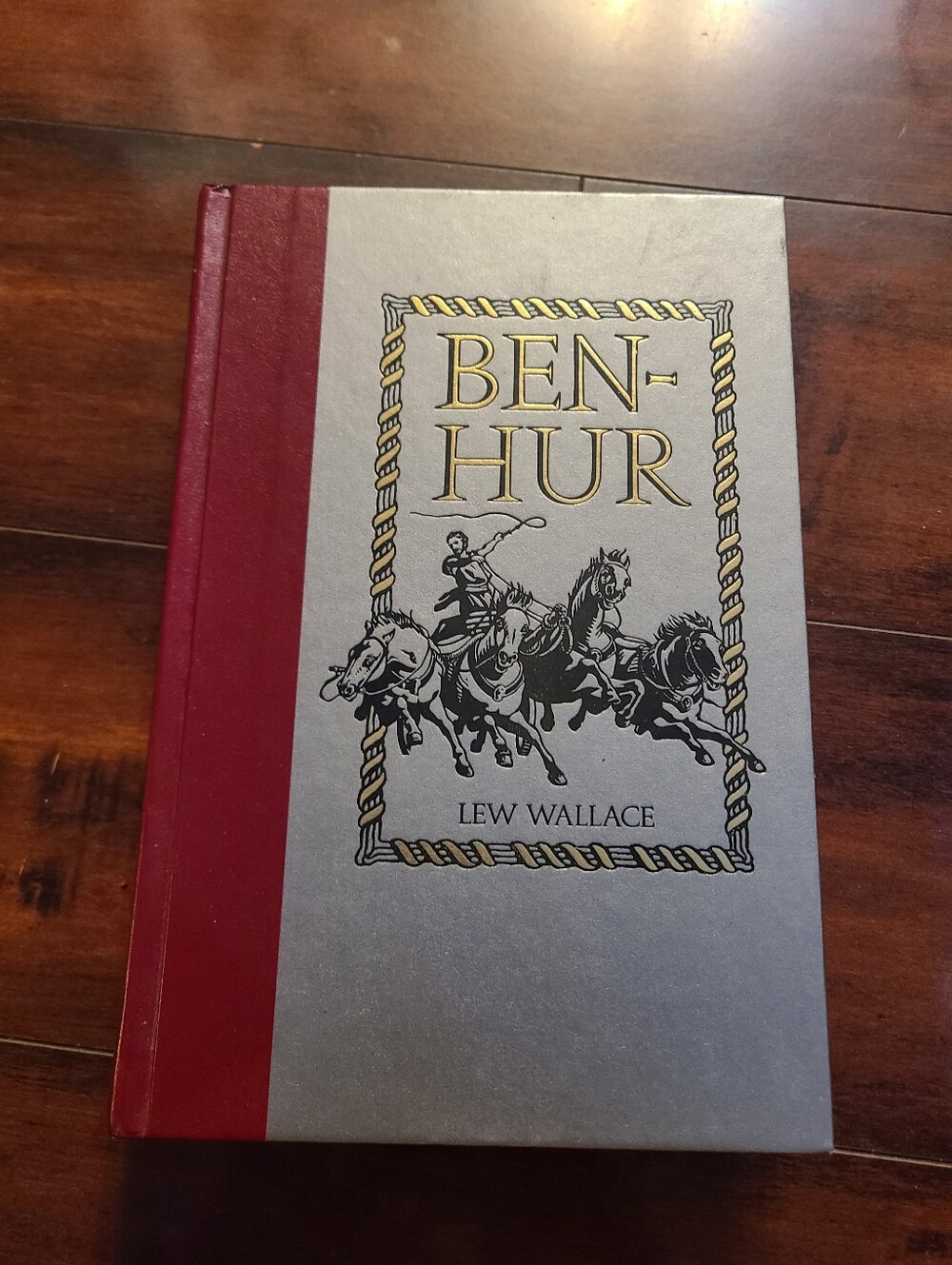 Ben-Hur by Lew Wallace - Decorative Hardcover (Silver & Red)